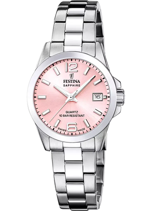 Женские часы festina classics swiss made f20049/3 оригинал гарантия