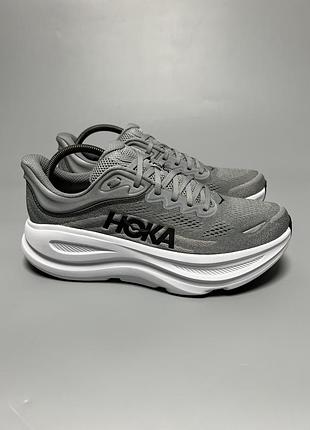 Чоловічі кросівки для комфортної ходьби бігу тренувань hoka one one bondi 9 оригінал 1162011 gctc