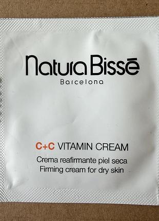Natura bisse c+c vitamin firming cream крем з вітамінами для нормальної і сухої шкіри 4ml