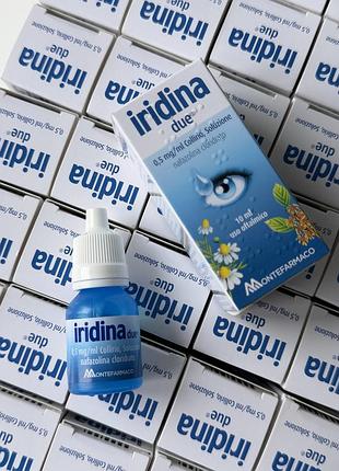 Iridina due краплі для очей з ефектом відбілювання 10мл