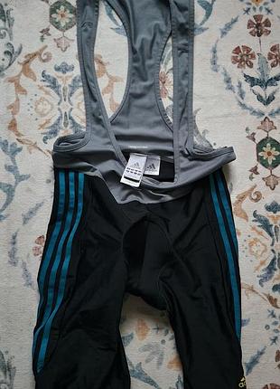 Велотруси з лямками (біб-шорти) adidas response / supernova, м