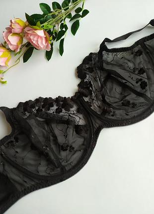 Ажурний бюстгалтер на кісточках george, uk 38f, eur 85f