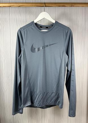 Nike running dri fit спортивна кофта для бігу спорту оригінал з гарним дизайном розмір s