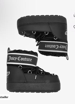Дутики жіночі juicy couture чорні