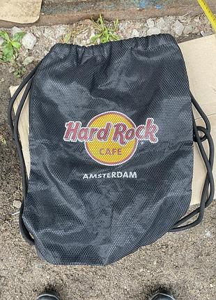 Рюкзак-мішок (спортивна сумка-затяжка) hard rock cafe amsterdam.