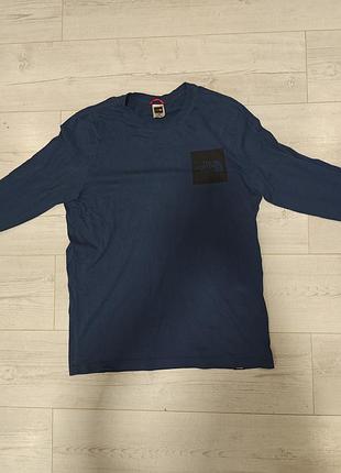 Лонгслів чоловічий the north face синій