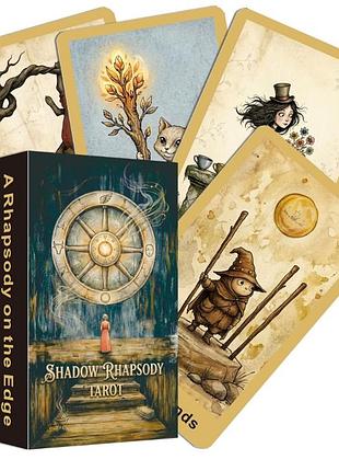 Таро темної рапсодії shadow rhapsody tarot ворожильні карти колода 12х7