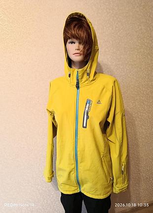 Трекінгова куртка софтшел dare2b на флісі (softshell), розмір m (uk 40)