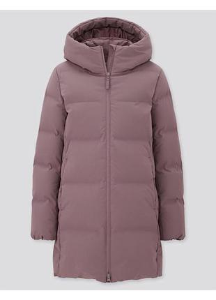 Шикарний безшовний пуховик uniqlo