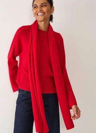 Кашеміровий шарф m&s collection pure cashmere