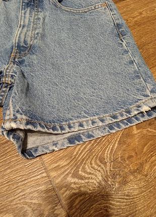 Джинсовые шорты бермуды zara 3