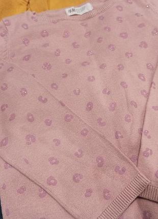 Кофты hm, zara, next на девочку 4-6 лет 4
