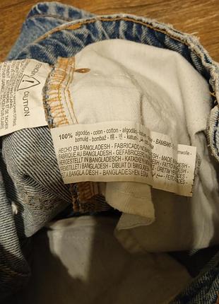 Джинсовые шорты бермуды zara 5