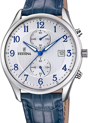 Мужские часы festina timeless chronograph f6855/a оригинал гарантия