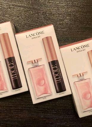 Набір парфум та туш lancôme idôle mini gift set idôle le parfum lash idôle mascara