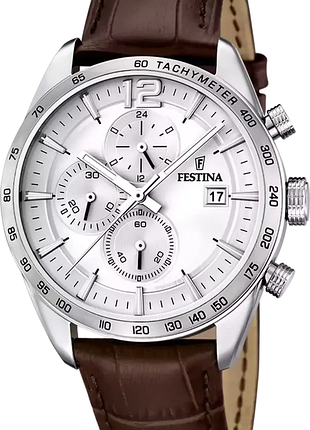 Чоловічий годинник festina timeless chronograph f16760/1 оригінал гарантія