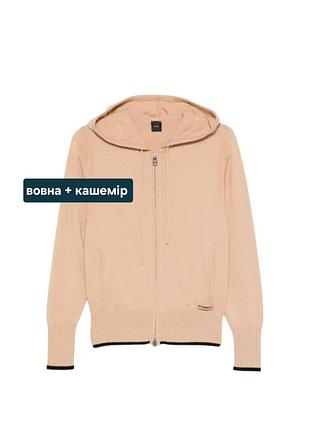 Pinko. джемпер с капюшоном из шерсти и кашемира