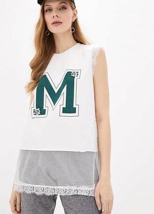 Топ жіночий twinset з мереживом