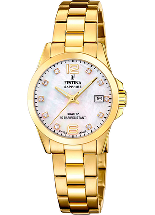Женские часы festina classics swiss made f20050/1 оригинал гарантия