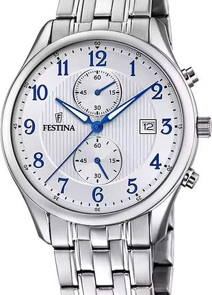 Чоловічий годинник festina timeless chronograph f6854/a оригінал гарантія