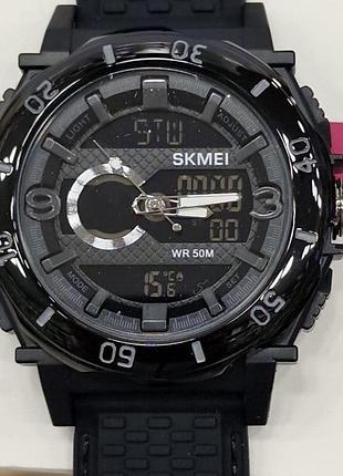 Чоловічий годинник skmei sport 2098-b1a1 оригінал гарантія