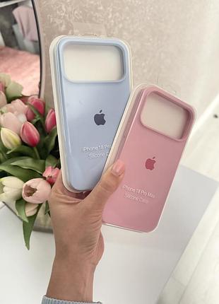 Чохол apple silicone case для iphone 18 pro/18 pro max