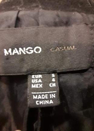 Шерстянное пальто в стилі casual mango s4 фото