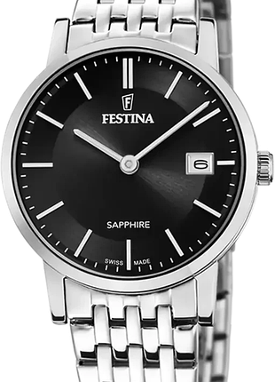 Женские часы festina classics swiss made f20019/3 оригинал гарантия