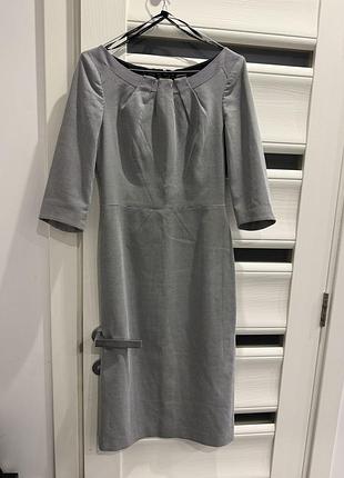 Сукня жіноча karen millen міді сіра