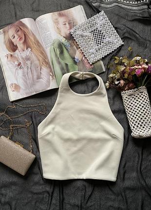 Вишуканий топ, блузка масляного кольору zara, розмір m