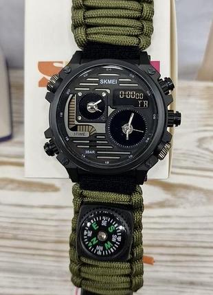 Чоловічий годинник skmei sport 2202-b1a3 оригінал гарантія