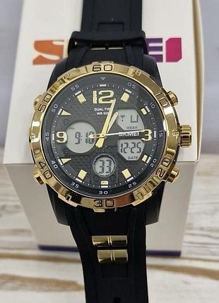 Мужские часы skmei sport 2102-g7b1 оригинал гарантия