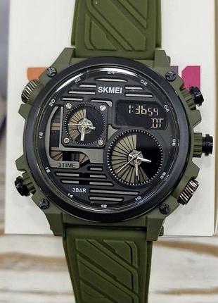 Чоловічий годинник skmei sport 2202-b3a оригінал гарантія