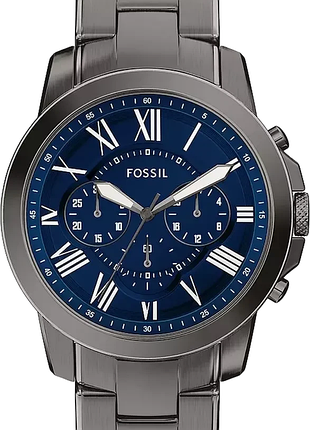 Чоловічий годинник fossil grant chronograph fs6133 оригінал гарантія
