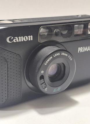 Плёночный фотоаппарат canon prima 5 (sure shot max / autoboy mini), рабочий