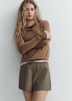 Шорти жіночі zara в клітинку
