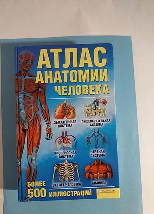 Книга. атлас анатомии  человека. лот 585.