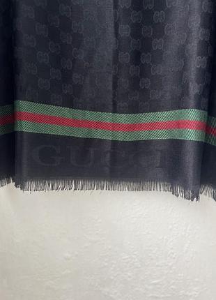 Шерстяний палантин шарф gucci 5