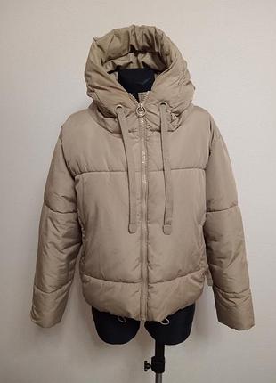 Укорочена куртка-пуховик (puffer jacket) від популярного бренда zara.