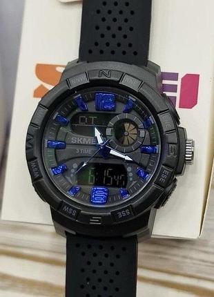 Чоловічий годинник skmei sport 2163-b2b1 оригінал гарантія