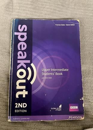 Підручники + вивчення мов + frances eales, steve oakes + speakout upper intermediate students’ book 2nd edition (англійська, м'яка, pearson)
