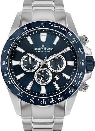 Чоловічий годинник jacques lemans liverpool 1-2140f оригінал гарантія