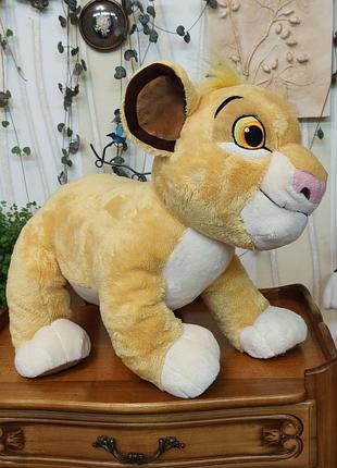 Оригинальная большая плюшевая игрушка лев симба (simba) из м/ф «король лев» от disney store / shopdisney