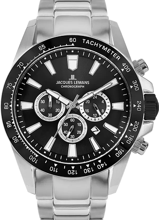 Чоловічий годинник jacques lemans liverpool 1-2140e оригінал гарантія