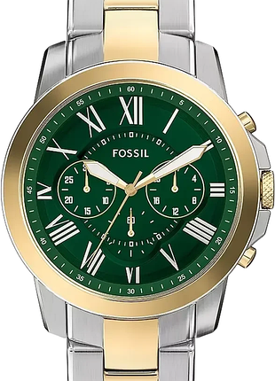 Мужские часы fossil grant chronograph fs6131 оригинал гарантия