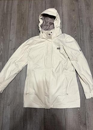 Jack wolfskin жіноча подовжена вітровка оригінал