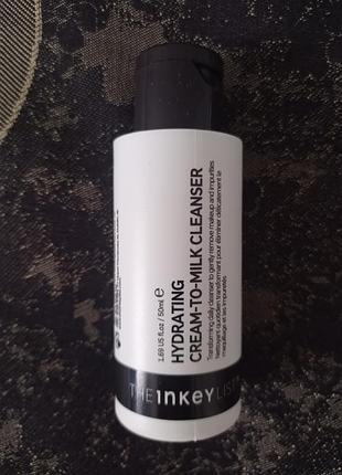 Увлажняющее молочко для умывания the inkey list hydrating cream