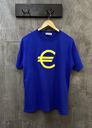 Футболка синя яскрава eurotic berlin street wear 3