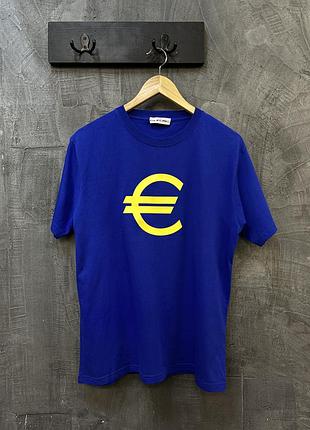 Футболка синя яскрава eurotic berlin street wear 2