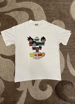 Футболка bape x dragon ball